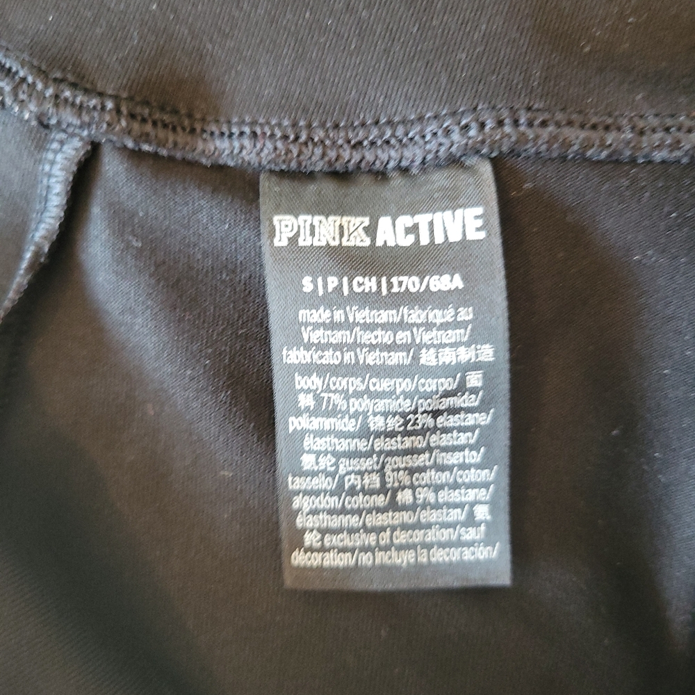 PINK Victoria's Secret Black Leggings